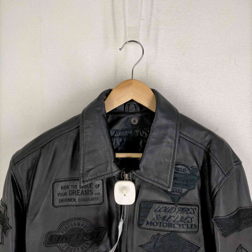 THE DEGNER CLASSIC BRAND A-1 ワッペンデザインシープレザージャケット メンズ JPN:M