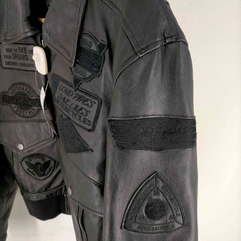 THE DEGNER CLASSIC BRAND A-1 ワッペンデザインシープレザージャケット メンズ JPN:M