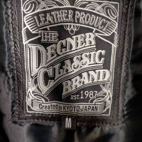 THE DEGNER CLASSIC BRAND A-1 ワッペンデザインシープレザージャケット メンズ JPN:M