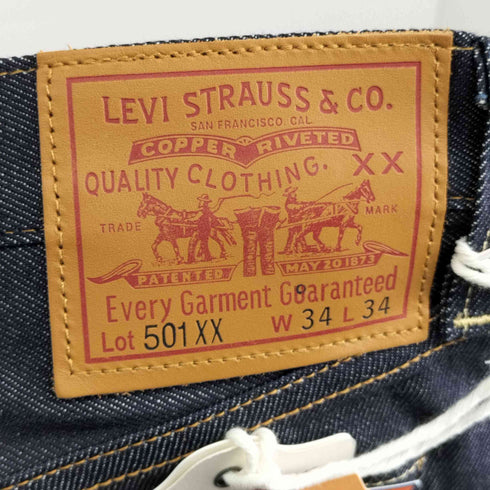 リーバイスヴィンテージクロージング Levis Vintage Clothing 501xxジーンズ KAIHARA DENIM カイハラ赤耳デニム 1937年モデル メンズ 34/34