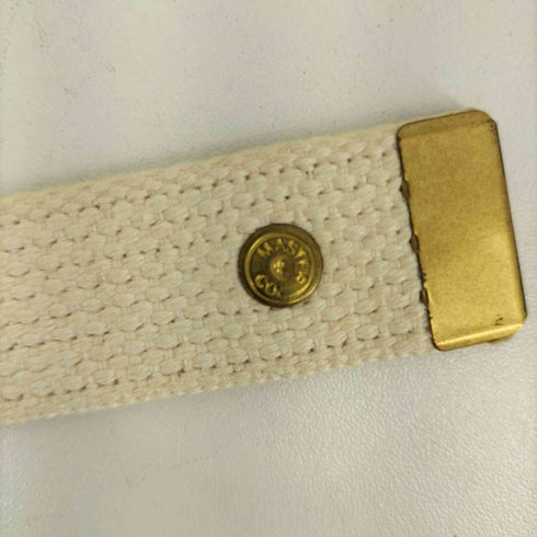 マスターアンドコー MASTER&CO. バックル キャンバスベルト メンズ