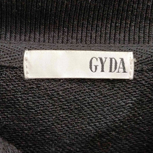 ジェイダ GYDA BIG COLLARハーフZIPショートスウェットトップス レディース FREE