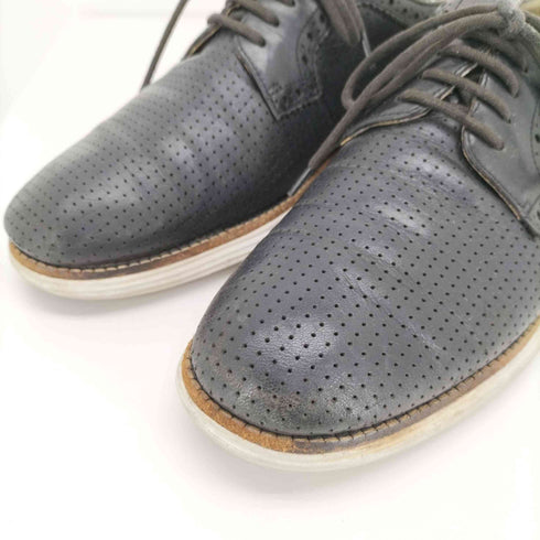 コールハーン COLE HAAN ルナグランド ブラック プレーントゥ シューズ メンズ