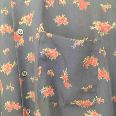ジュニアゴルチェ JUNIOR GAULTIER 80~90s ロングポイントBD花柄長袖シャツ メンズ JPN:48
