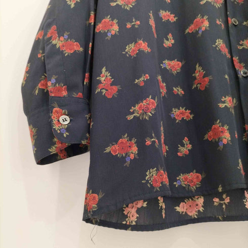 ジュニアゴルチェ JUNIOR GAULTIER 80~90s ロングポイントBD花柄長袖シャツ メンズ JPN:48