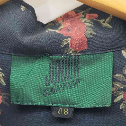 ジュニアゴルチェ JUNIOR GAULTIER 80~90s ロングポイントBD花柄長袖シャツ メンズ JPN:48