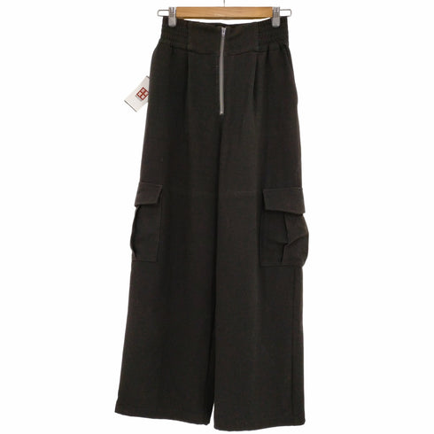 ジーナシス JEANASIS ジップアップカーゴパンツ レディース JPN:M