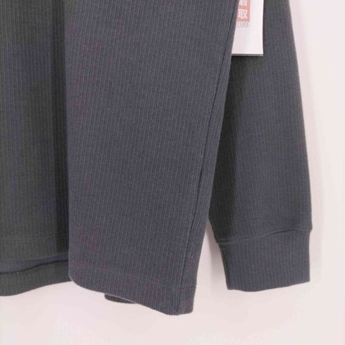 ザラ ZARA BRUSHED RIB T-SHIRT ロングスリーブリブTシャツ メンズ import:M