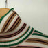 エックスガール X-girl STRIPED HIGH NECK KNIT TOP ニット レディース ONE SIZE