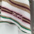 エックスガール X-girl STRIPED HIGH NECK KNIT TOP ニット レディース ONE SIZE