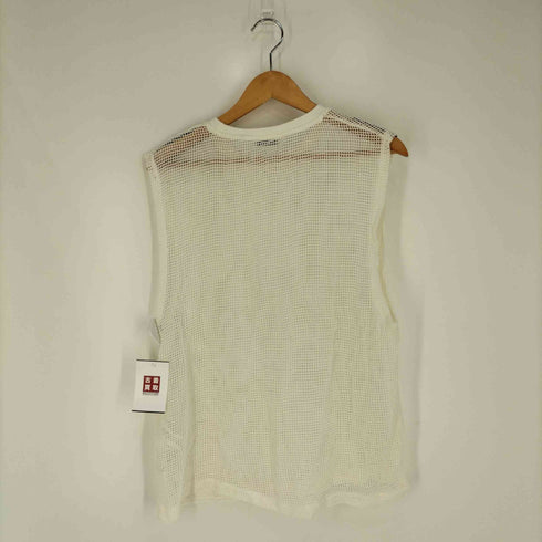 ザラ ZARA SLEEVELESS MESH TOP ノースリーブ メッシュ Tシャツ メンズ import:M