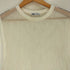 ザラ ZARA SLEEVELESS MESH TOP ノースリーブ メッシュ Tシャツ メンズ import:M