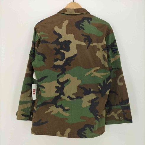 ユーエスエアフォース US AF 96年製 ウッドランドカモ BDU コンバット シャツ ジャケット メンズ SMALL-SHORT