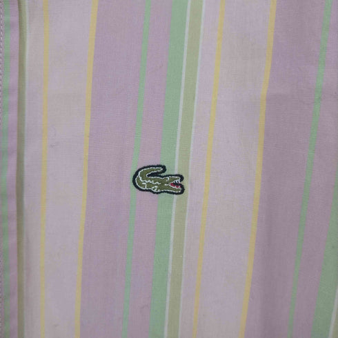 ラコステ LACOSTE フランス製 ロゴ刺繍ボタンシャツ メンズ 43