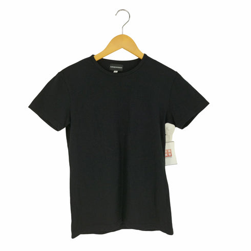 エンポリオアルマーニ EMPORIO ARMANI バックロゴ スタッズ ストレッチ クルーネックTシャツ メンズ import:L