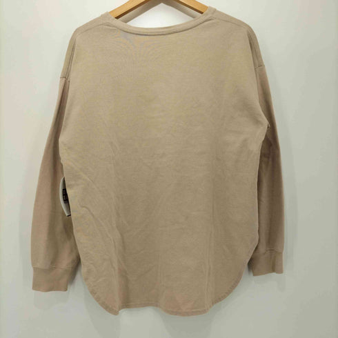 レイビームス Ray BEAMS ラウンドヘムクルーネックTシャツ レディース