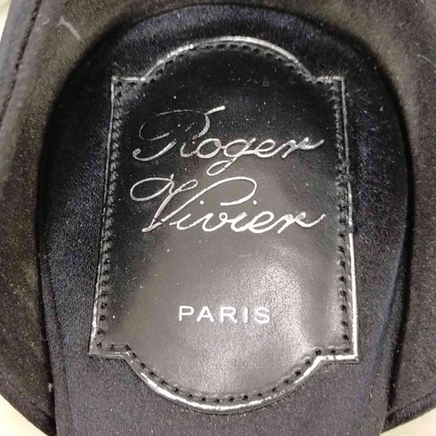 ロシェヴィヴィエ Roger Vivier ビジューバレエシューズ レディース 36