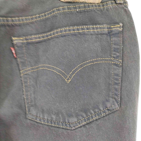 ミダ M.I.D.A 21AW USED CUSTOMIZE PANTS-501 501 後染めカットオフ ボタンフライデニム ボタン裏652 メンズ JPN:L 92-98