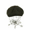 ヘザー Heather Arran Harris Tweed 8pc Cap - Forest メンズ XL 62cm