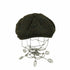 ヘザー Heather Arran Harris Tweed 8pc Cap - Forest メンズ XL 62cm