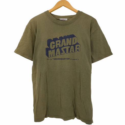 breakbeats GRAND MASTER レーベル Tシャツ メンズ