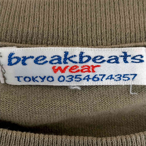 breakbeats GRAND MASTER レーベル Tシャツ メンズ