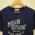 メゾンキツネ MAISON KITSUNE メゾンキツネ TEE SHIRT PALIS ROYAL メンズ S