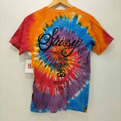 ステューシー Stussy タイダイ ワールドツアーT メンズ import:S