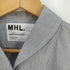 エムエイチエル MHL. ショールカラー フレンチスリーブ ストライプシャツ レディース 3