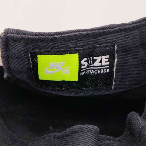 ナイキスケートボーディング NIKE SB HERITAGE86 フロントロゴ刺繍キャップ メンズ 1