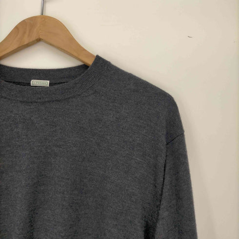 A.PRESSE 23SS Cashmere High Gauge Crew Neck Sweater メンズ JPN:3