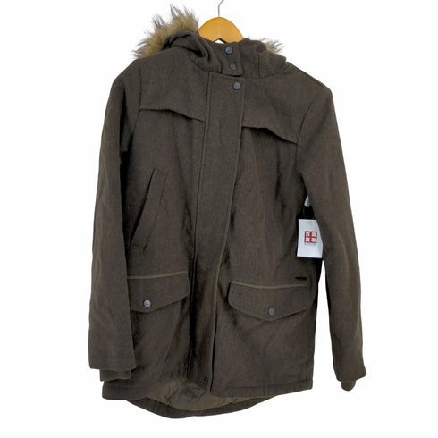 PALKA LONDON ウール ファーコート レディース import:XS