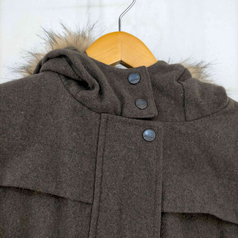 PALKA LONDON ウール ファーコート レディース import:XS