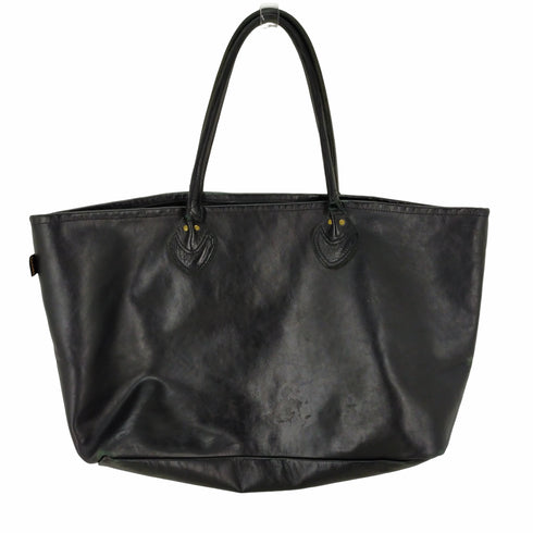 バンソン VANSON 別注 LEATHER TOTE BAG レザートートバッグ 牛革 ブラック アメリカ製 メンズ