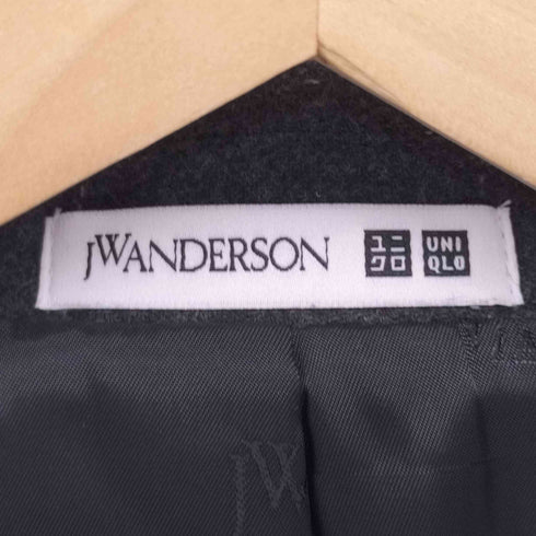 ユニクロ ジェイダブリューアンダーソン UNIQLO JW ANDERSON チェック ウール混 テーラードジャケット レディース JPN:S
