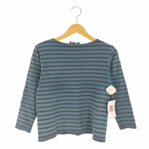セントジェームス SAINT JAMES フランス製 ボーダー ボートネックカットソー バスクシャツ レディース F:0