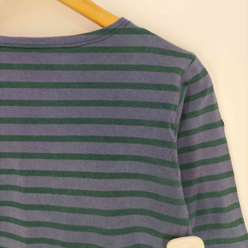 セントジェームス SAINT JAMES フランス製 ボーダー ボートネックカットソー バスクシャツ レディース F:0