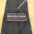 バレンシアガ BALENCIAGA デザインロゴネクタイ メンズ
