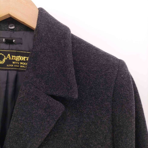 BOWLER 日本製 ANGORA アンゴラ混 コート レディース 2
