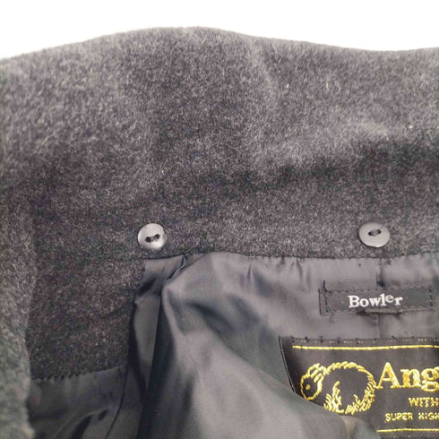 BOWLER 日本製 ANGORA アンゴラ混 コート レディース 2