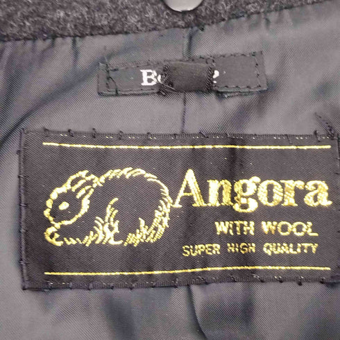 BOWLER 日本製 ANGORA アンゴラ混 コート レディース 2