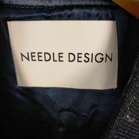 ニードルデザイン NEEDLE DESIGN ショート丈 バックスリット MA-1 レディース JPN:36