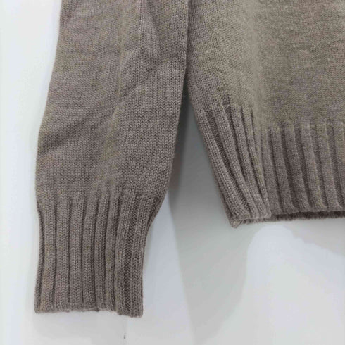 バーバリーブルーレーベル BURBERRY BLUE LABEL ボタンネック ウール ニットセーター レディース 38