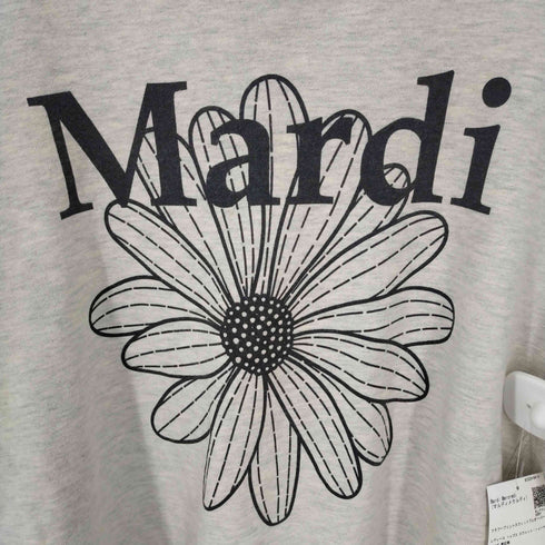 マルディメクルディ Mardi Mercredi フラワープリントスウェットプルオーバー レディース