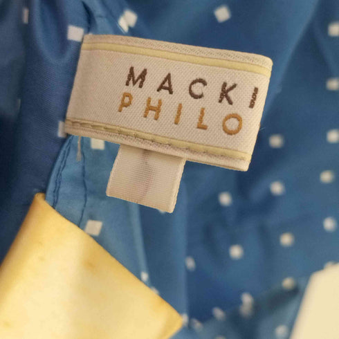 マッキントッシュフィロソフィー MACKINTOSH PHILOSOPHY ドット柄 マウンテンパーカー レディース EUR:38