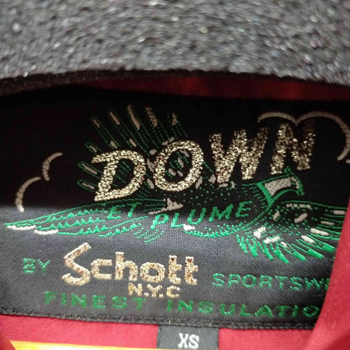 ダウン バイ ショット Down BY Schott SNORKEL DOWN PARKA レディース XS