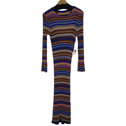 アメリ AMERI MULTI BORDER KNIT DRESS レディース JPN:S