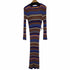 アメリ AMERI MULTI BORDER KNIT DRESS レディース JPN:S