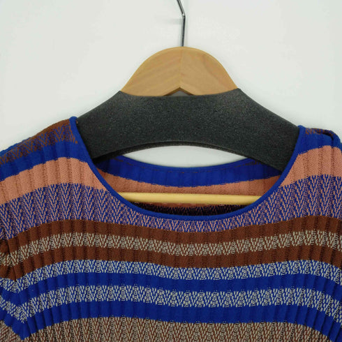 アメリ AMERI MULTI BORDER KNIT DRESS レディース JPN:S