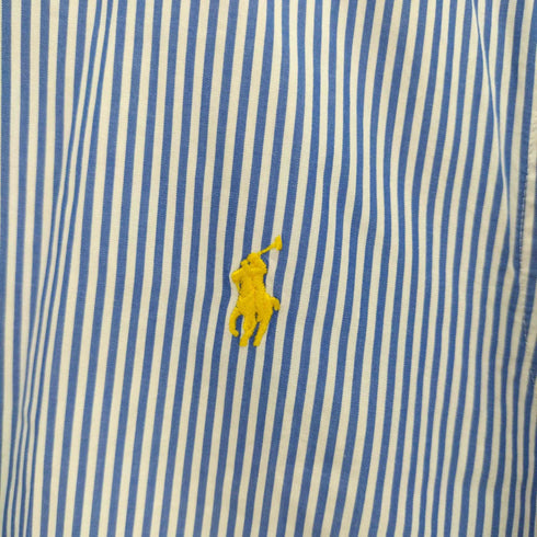 ラルフローレン RALPH LAUREN SLIM FIT BD ストライプシャツ メンズ JPN:S